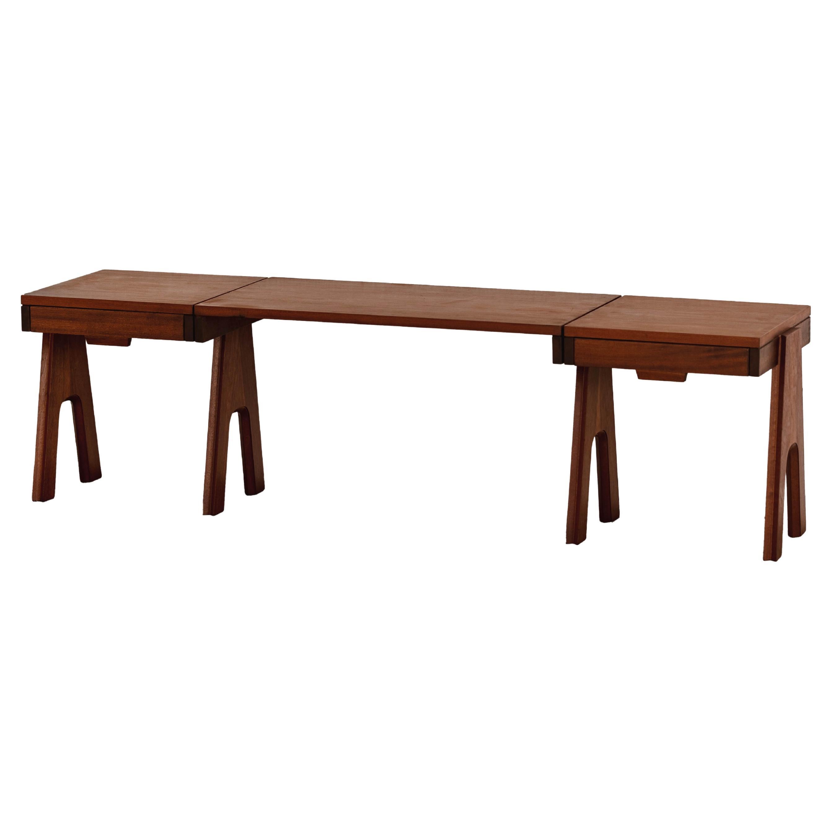 Angelo Mangiarotti & Bruno Morassutti Low Console for Mascheroni, 1955 For Sale