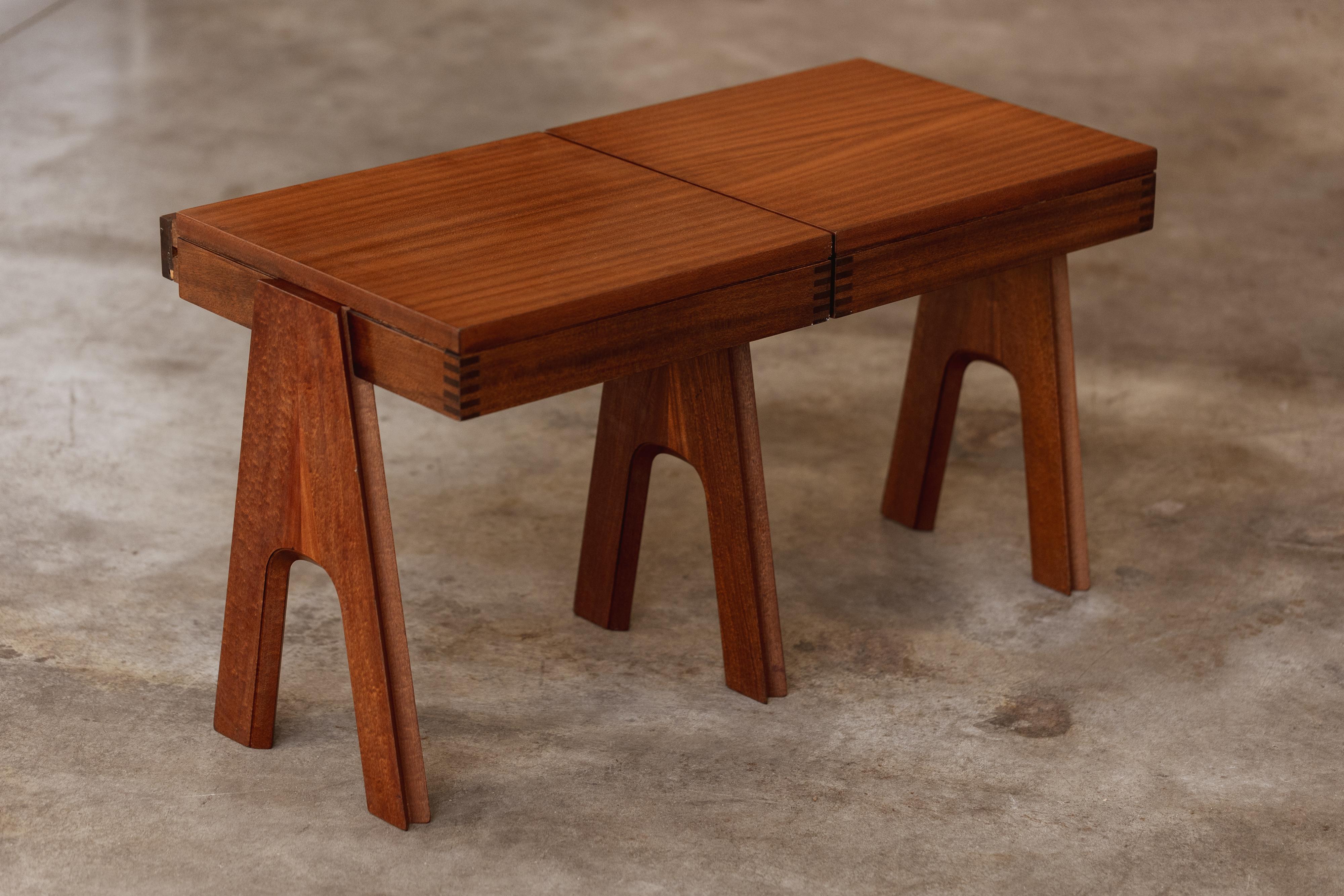 Angelo Mangiarotti & Bruno Morassutti Nightstands for Mascheroni, 1955, Set of 2 6