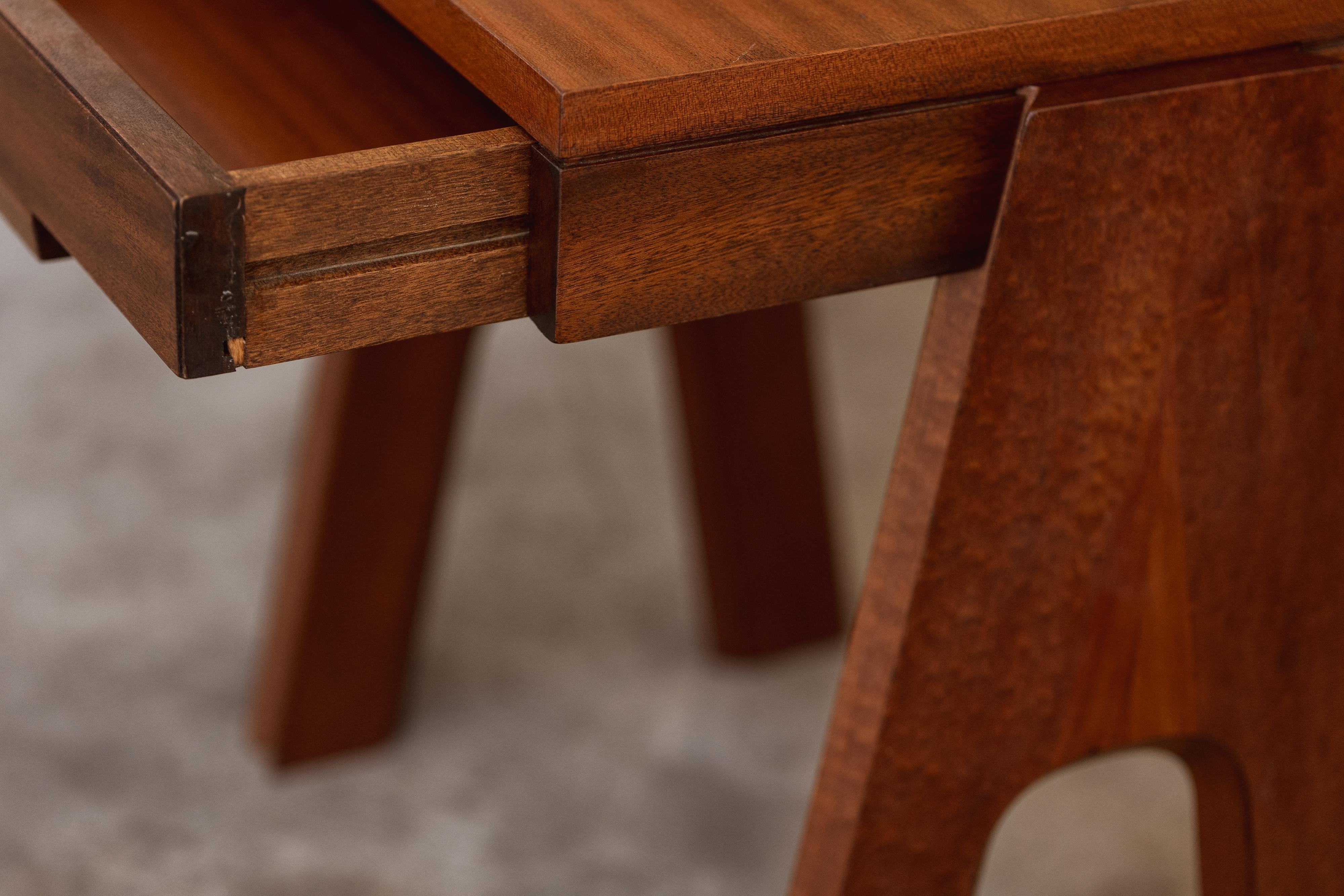 Angelo Mangiarotti & Bruno Morassutti Nightstands for Mascheroni, 1955, Set of 2 In Excellent Condition In Lonigo, Veneto