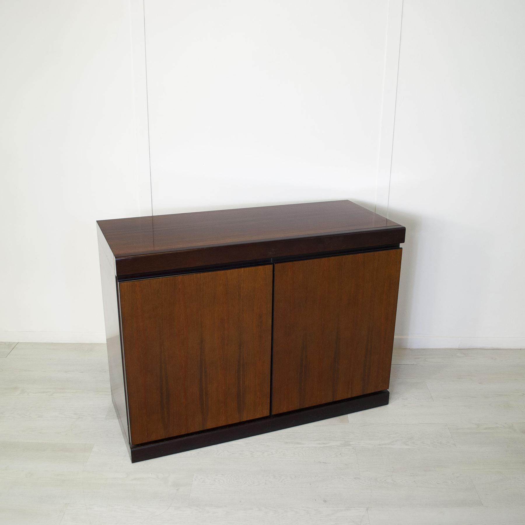 Mid-Century Modern Angelo Mangiarotti cabinet bar programme S11 for Sorgente dei mobili 1970s