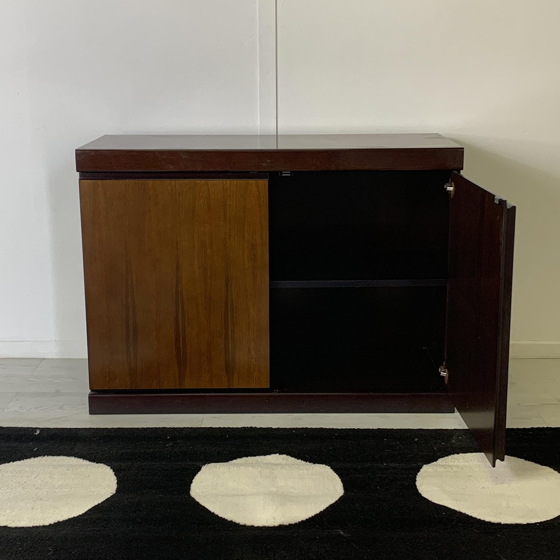 Italian Angelo Mangiarotti cabinet bar programme S11 for Sorgente dei mobili 1970s
