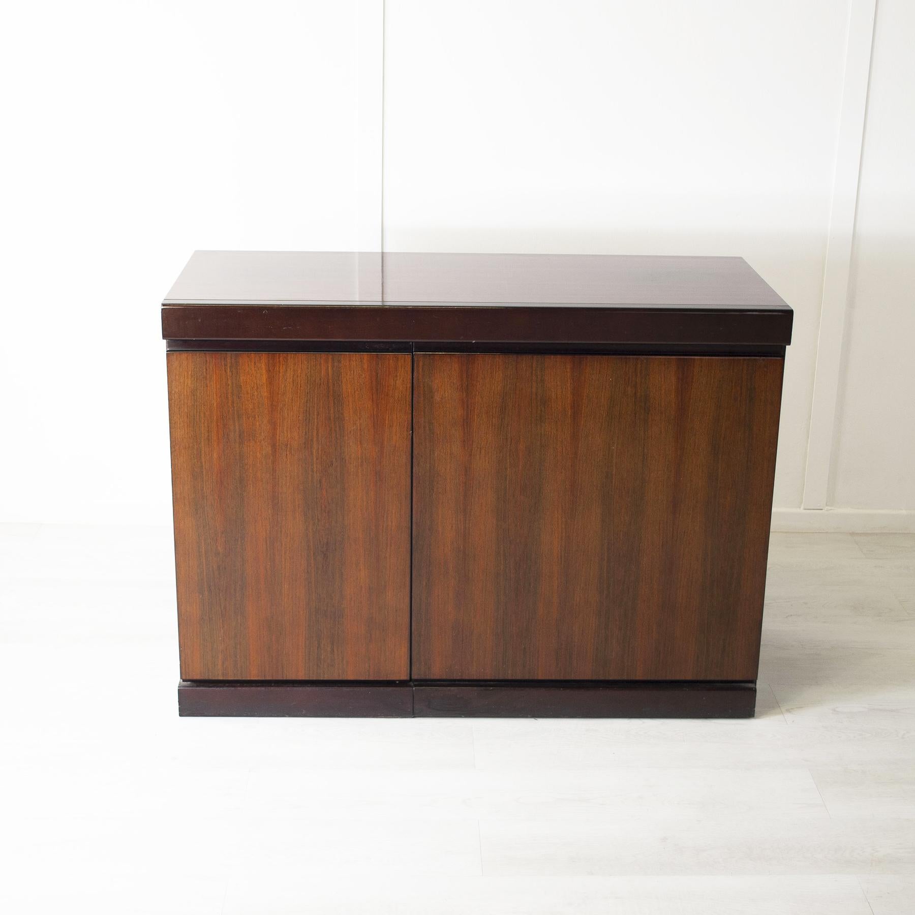 Angelo Mangiarotti cabinet bar programme S11 pour Sorgente dei mobili 1970 en vente 1
