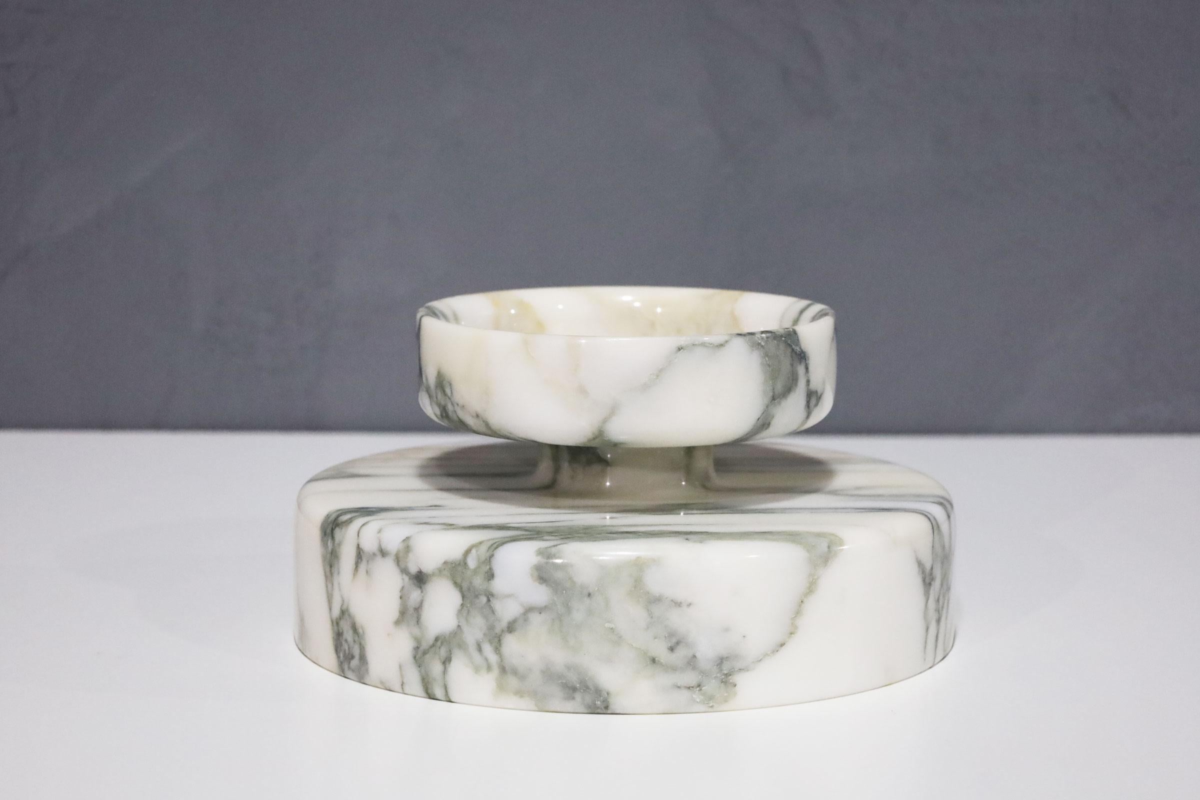 Angelo Mangiarotti Calacatta Marble Vase For Sale 2