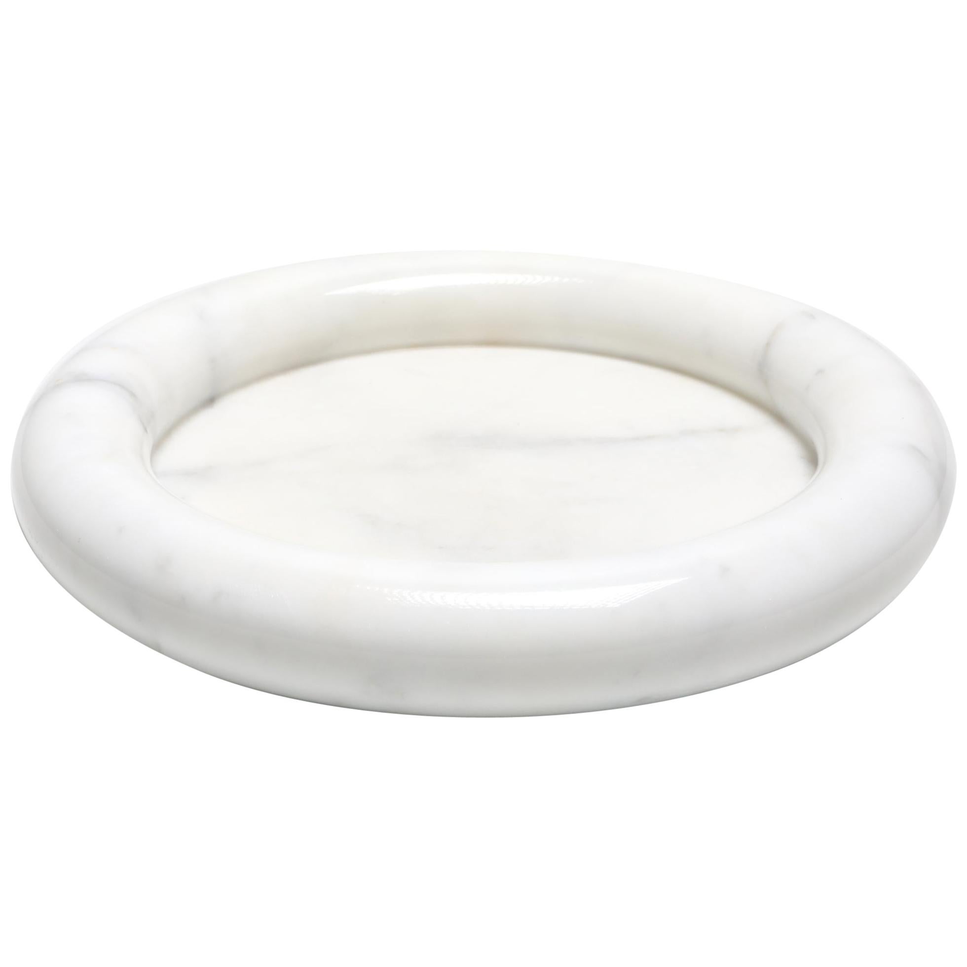 Angelo Mangiarotti Carrara Marble Bowl