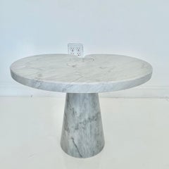 Angelo Mangiarotti Carrara Marble Eros Side Table, 1970