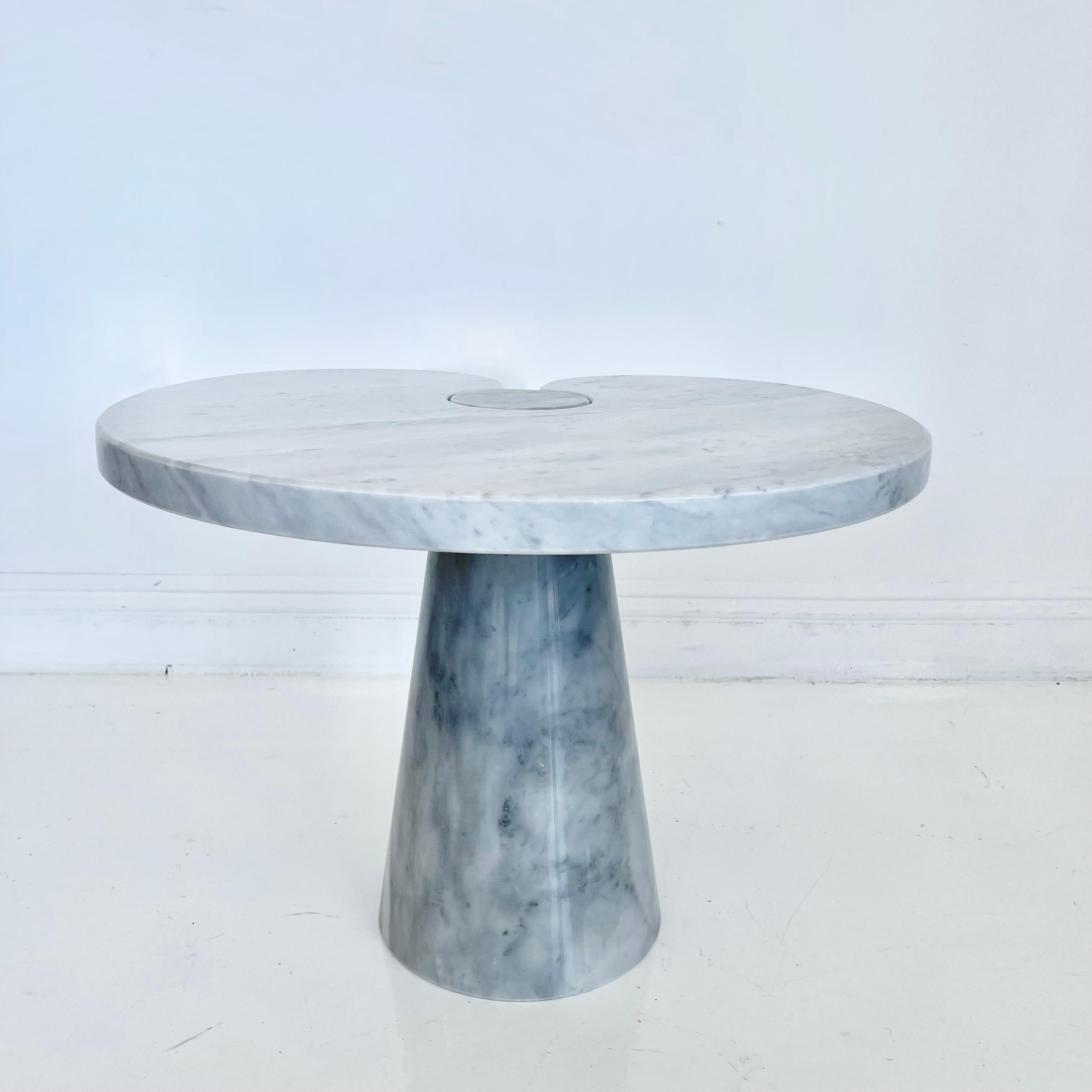 Angelo Mangiarotti Carrara Marble Eros Side Table, 1970 3