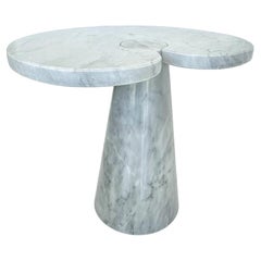 Angelo Mangiarotti Carrara Marble Eros Side Table, 1970