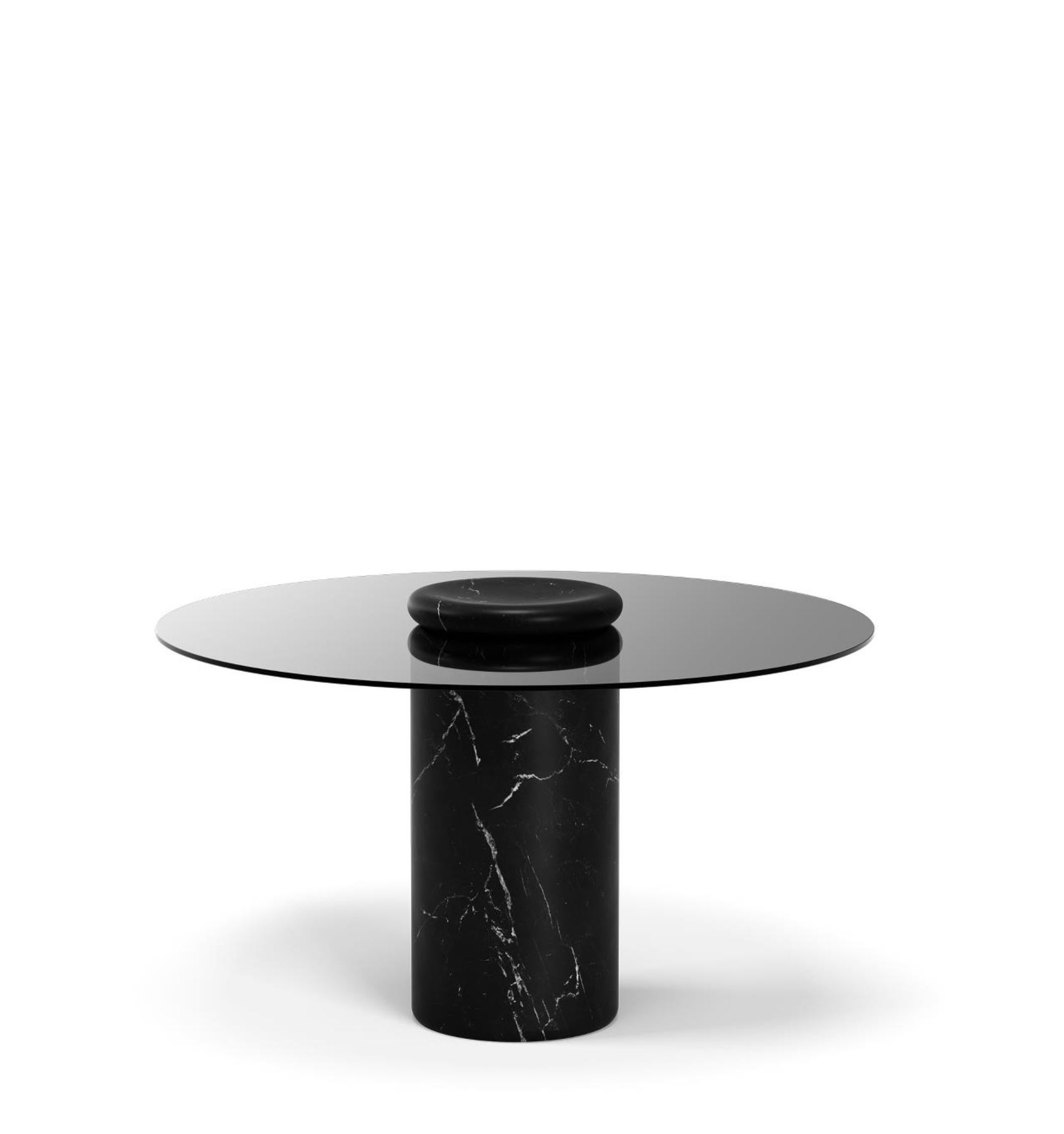 Danois Table de salle  manger  Castore  d'Angelo Mangiarotti par Karakter en vente