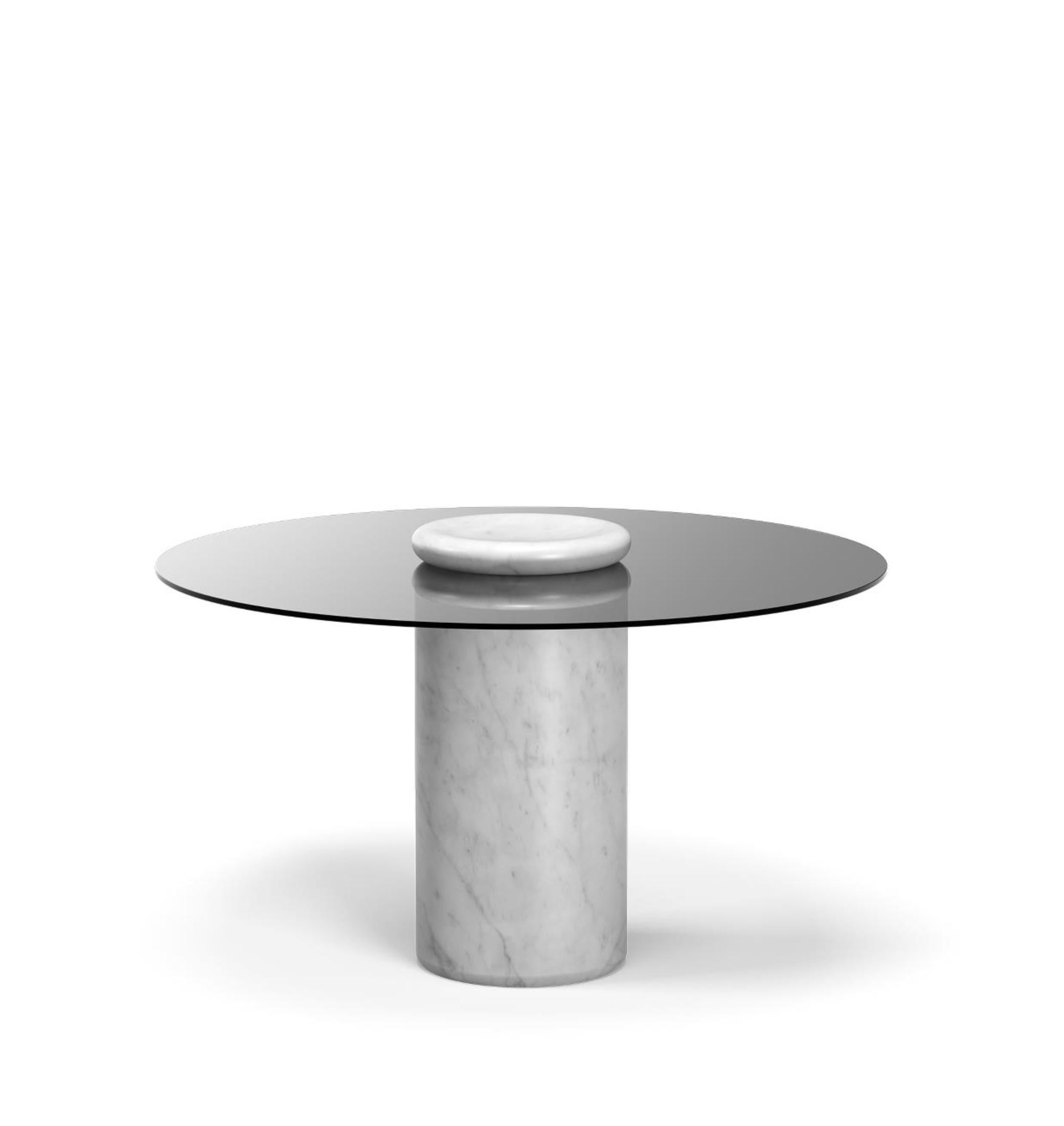 Contemporary Angelo Mangiarotti 'Castore' Dining Table by Karakter For Sale