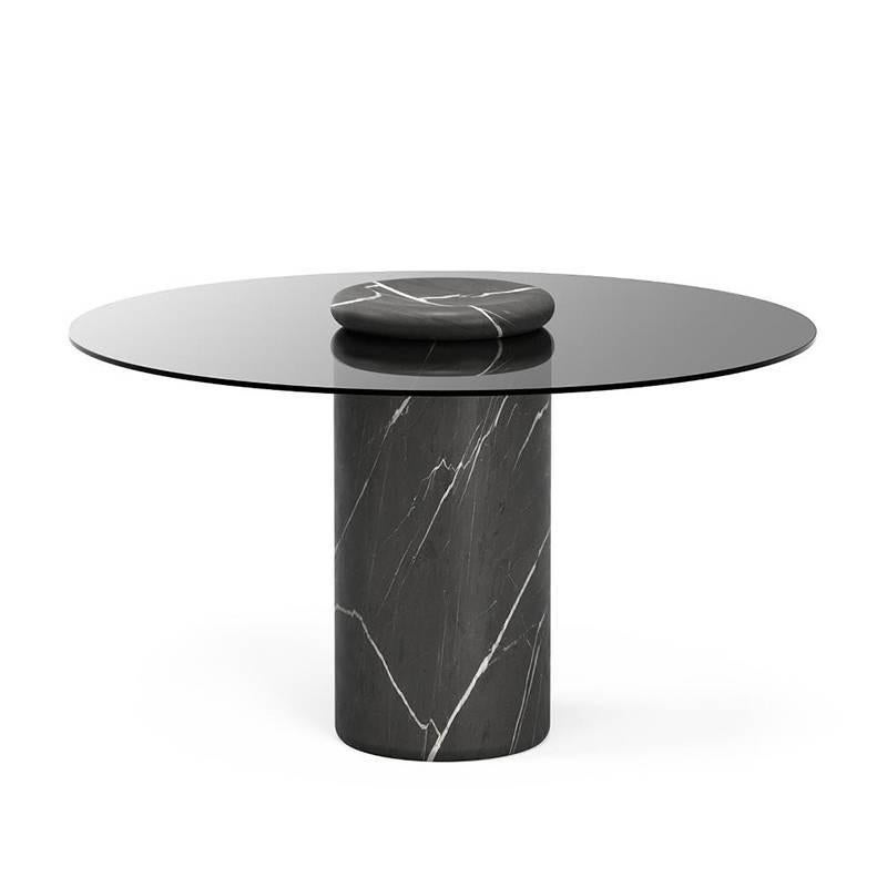 Table de salle à manger en marbre Castore d'Angelo Mangiarotti par Karakter en vente 3
