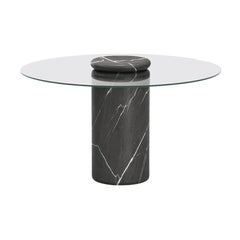 Mesa de comedor de mármol "Castore" de Angelo Mangiarotti por Karakter