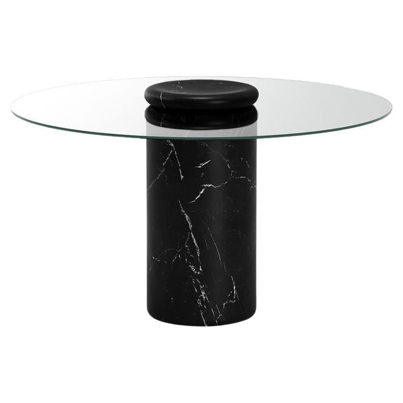 Angelo Mangiarotti "Castore" Marble Dining Table by Karakter For Sale