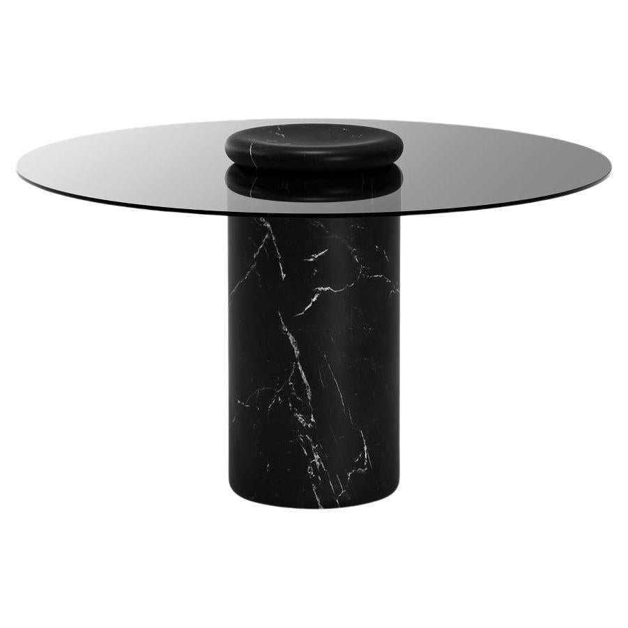 Angelo Mangiarotti "Castore" Marble Dining Table by Karakter