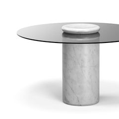 Angelo Mangiarotti "Castore" Marble Dining Table by Karakter