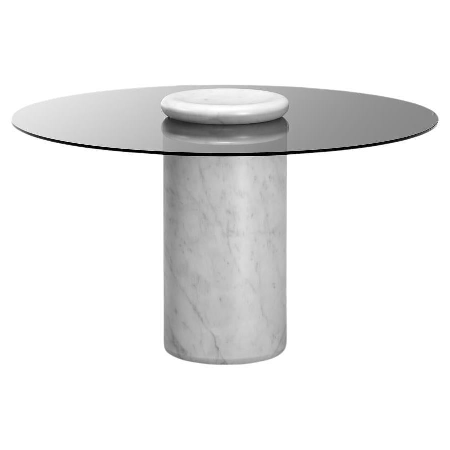 Angelo Mangiarotti "Castore" Marble Dining Table by Karakter  For Sale