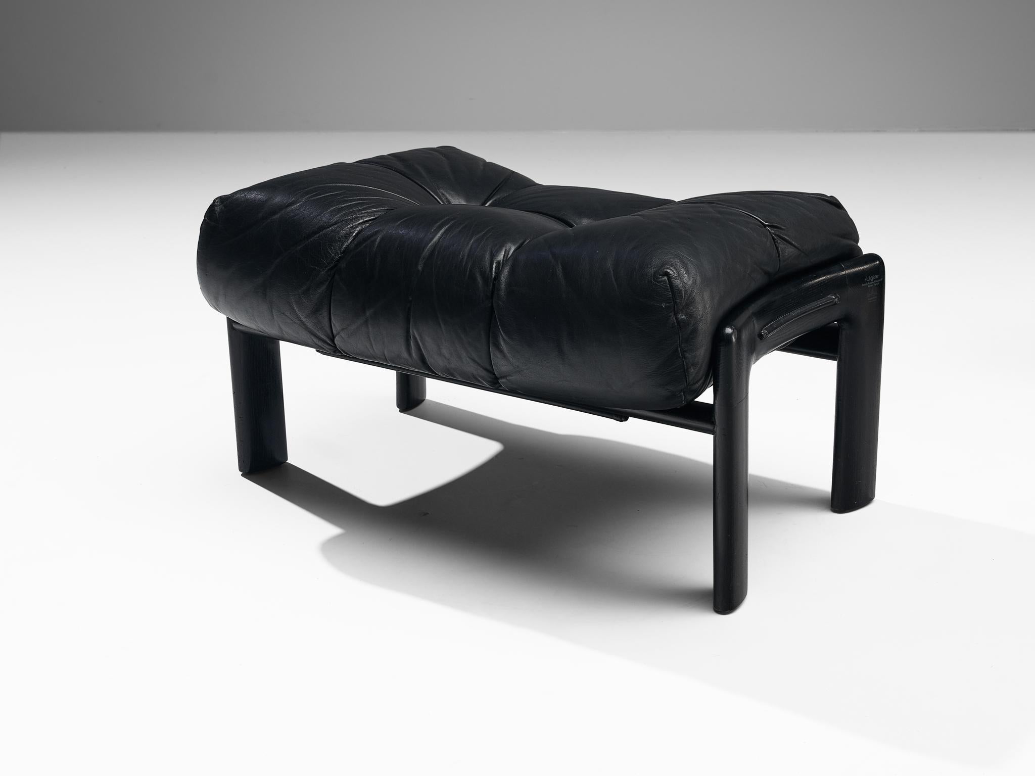 Angelo Mangiarotti & Chiara Pampo 'Légère' Lounge Chair with Ottoman 1