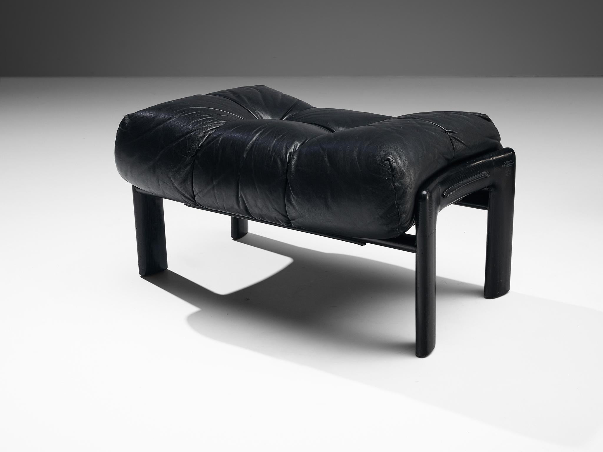 Angelo Mangiarotti & Chiara Pampo 'Légère' Lounge Chair with Ottoman  For Sale 1