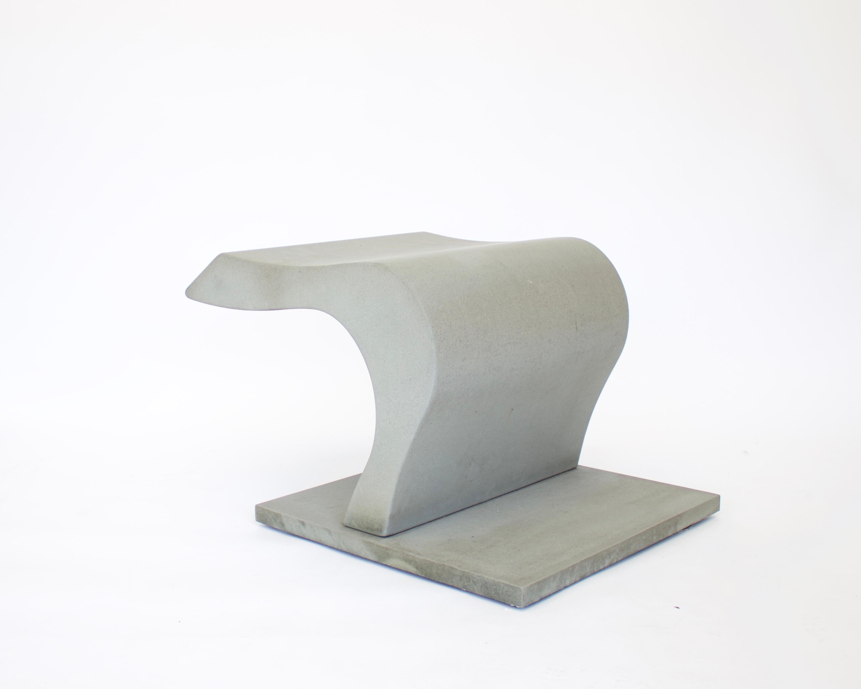 Angelo Mangiarotti Clizia Stool 1990 Pietra Serena Marble For Sale 5