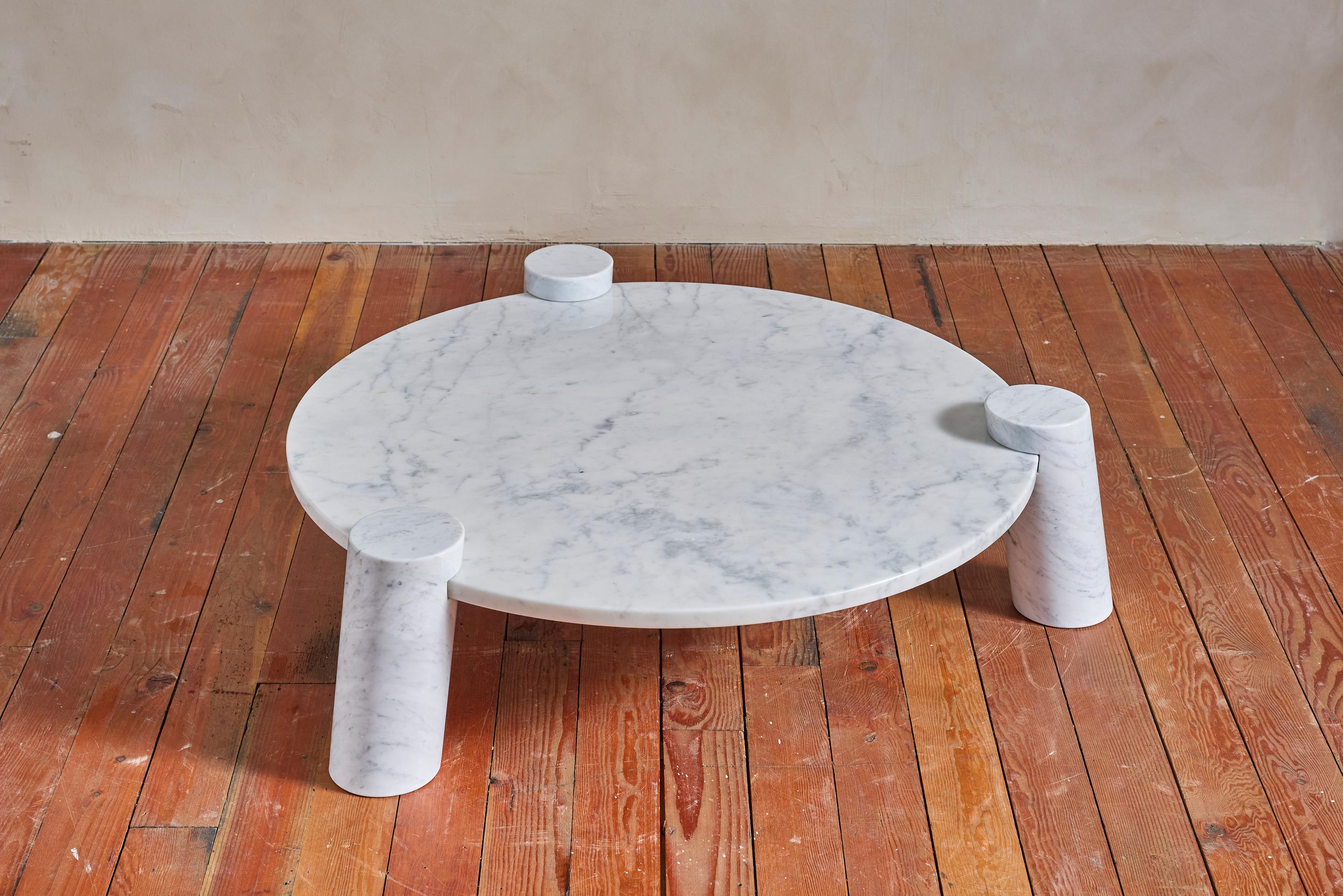 Fin du 20e siècle Table basse Angelo Mangiarotti en vente