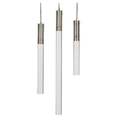 Angelo Mangiarotti Conduttore Pendants, Set of Three