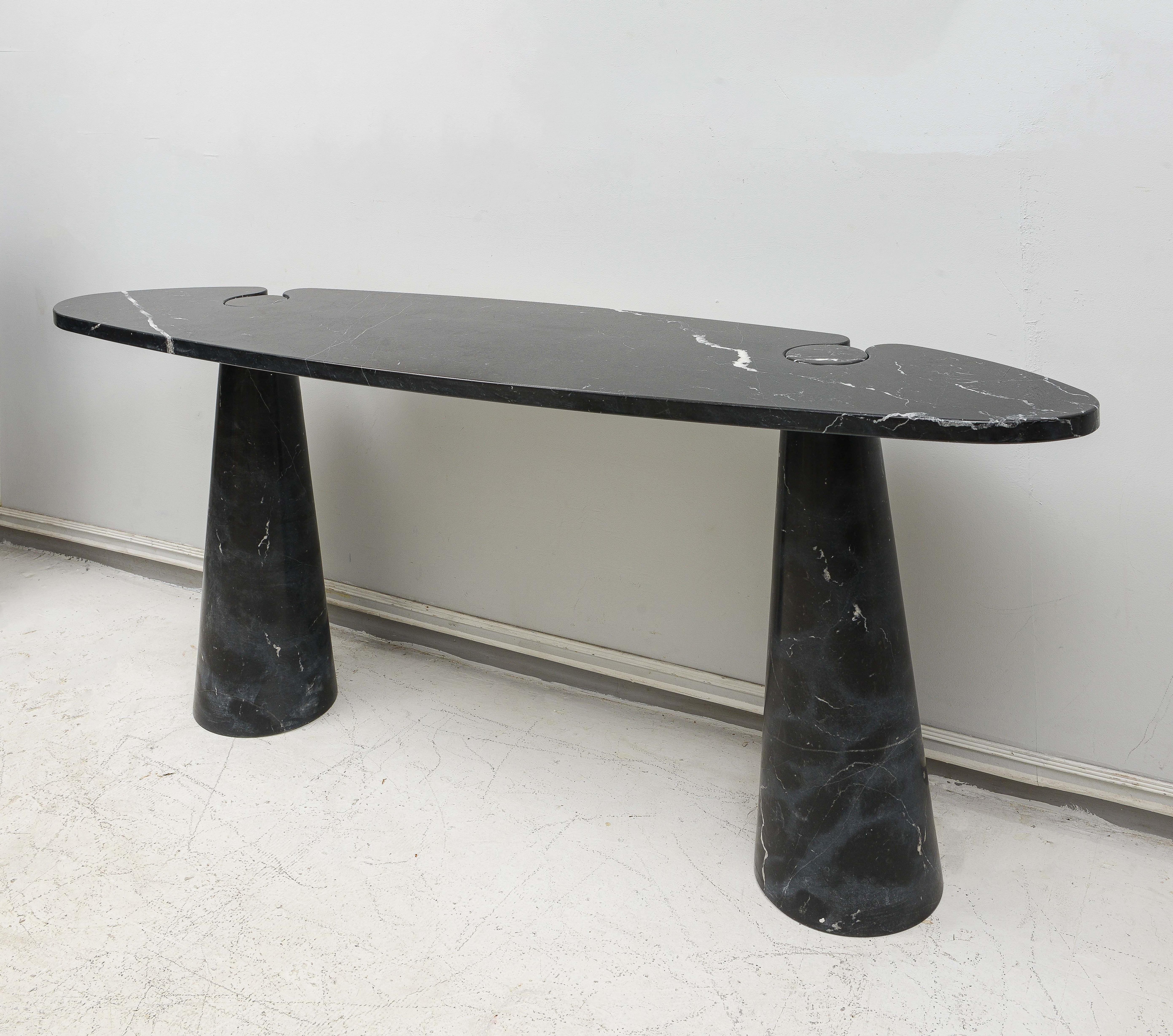 Angelo Mangiarotti console table from 