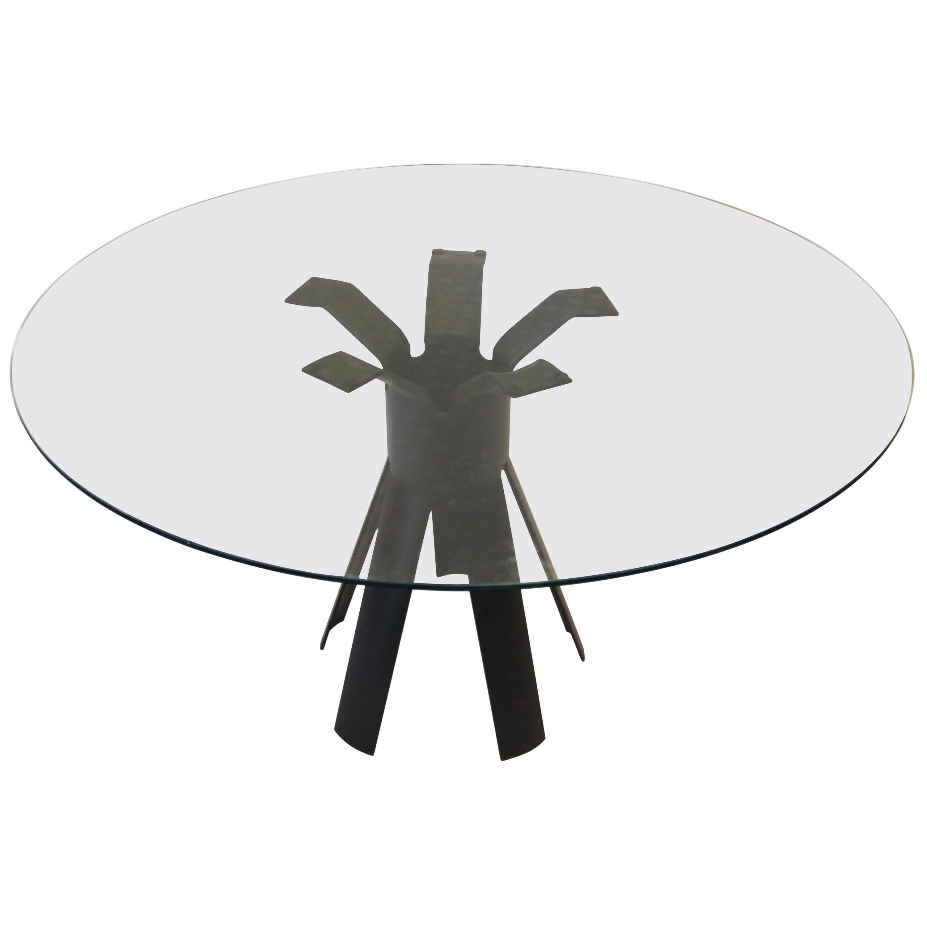 Angelo Mangiarotti, Dining Room Table, Model "Longobardo, " circa 1970, Italy