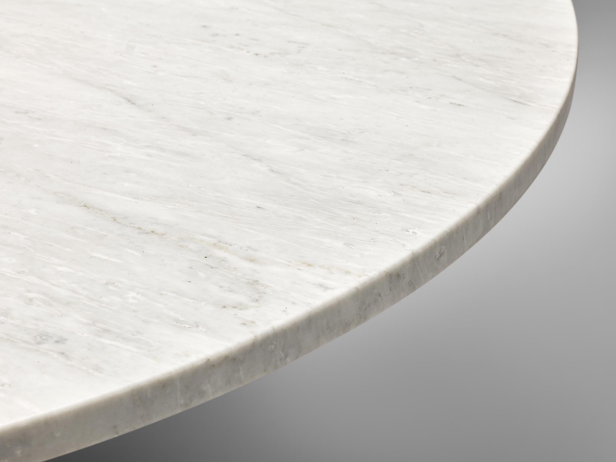 Late 20th Century Angelo Mangiarotti Dining Table 'Eros' in Marble