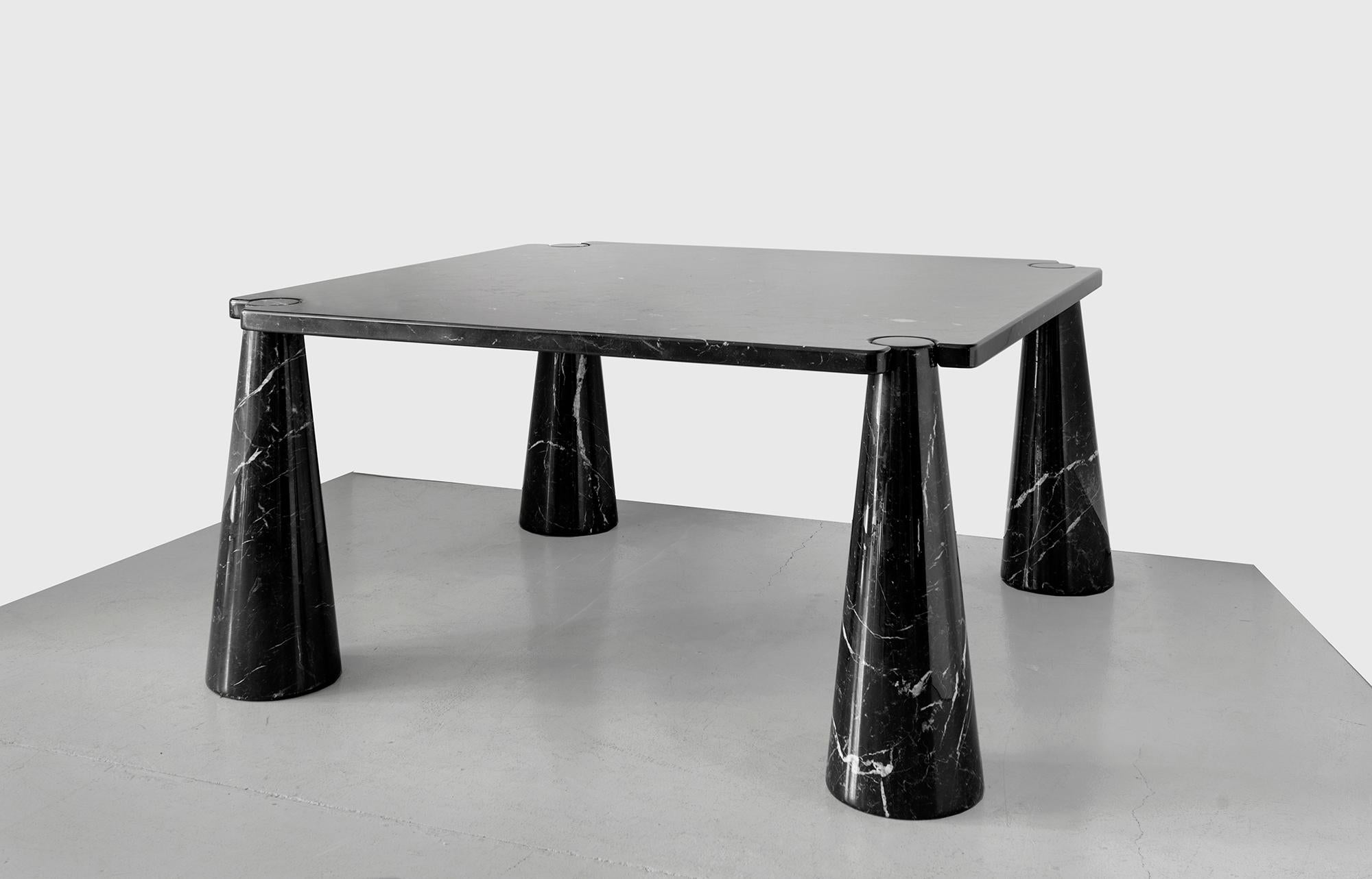 Italian Angelo Mangiarotti Dining Table