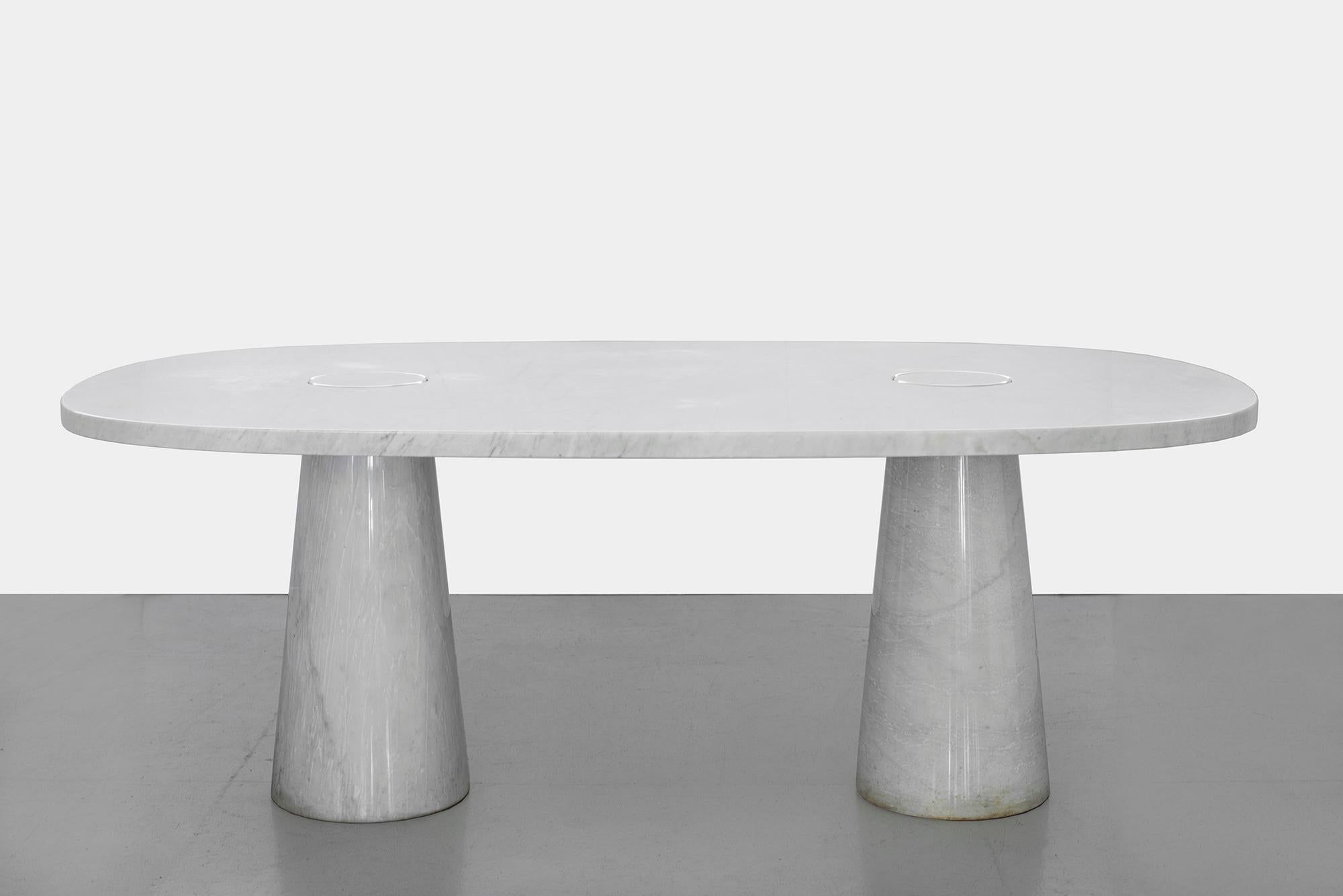 Angelo Mangiarotti Dining Table In Good Condition For Sale In Beverly Hills, CA