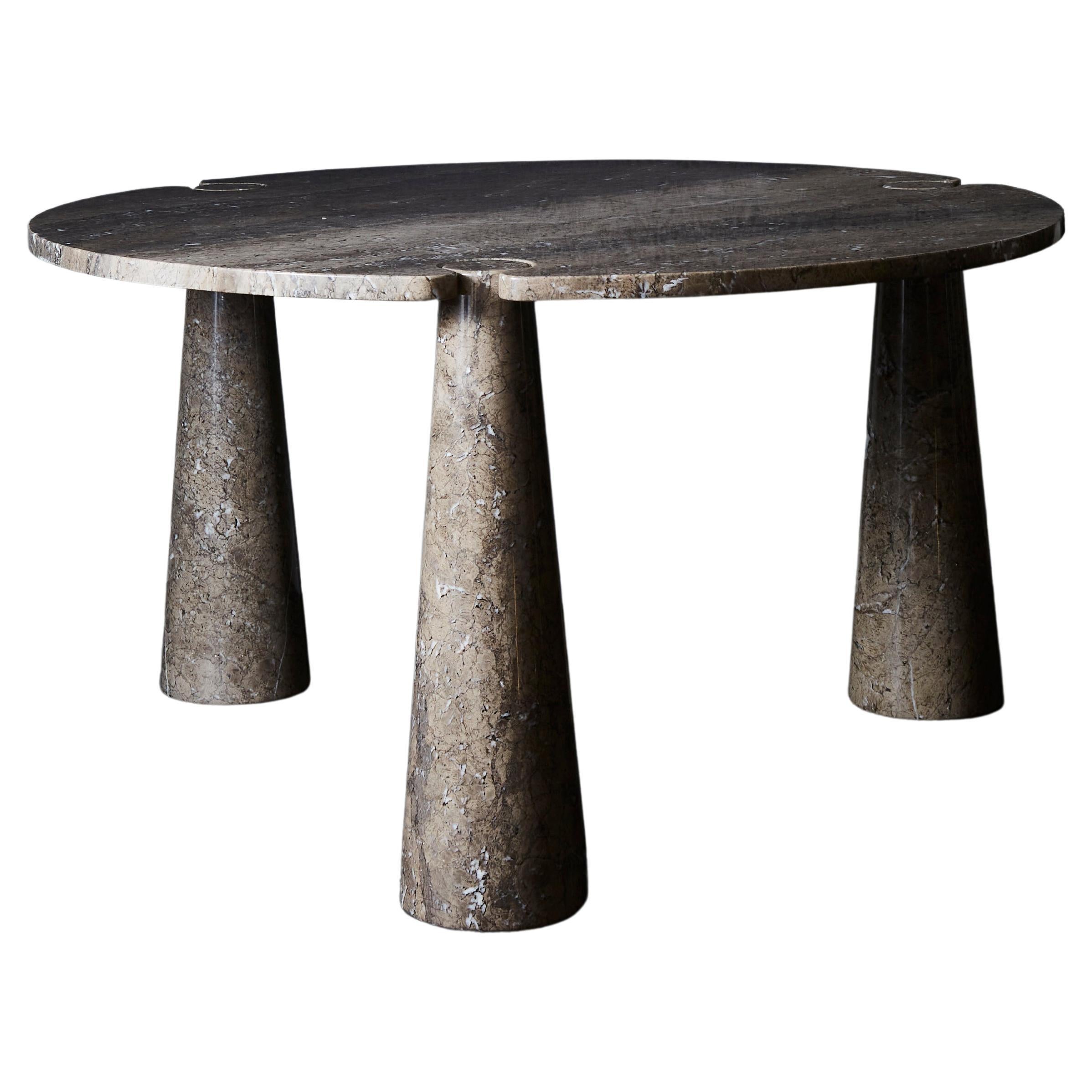 Angelo Mangiarotti Dining Table in Mondragone Marble