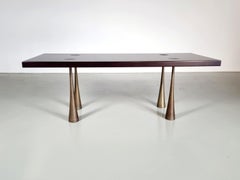 Angelo Mangiarotti Esstisch, La Sorgente Dei Mobili, Italien, 1970er Jahre