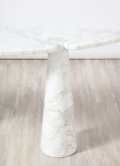 Angelo Mangiarotti 'Eros' Carrara Marble Console Table