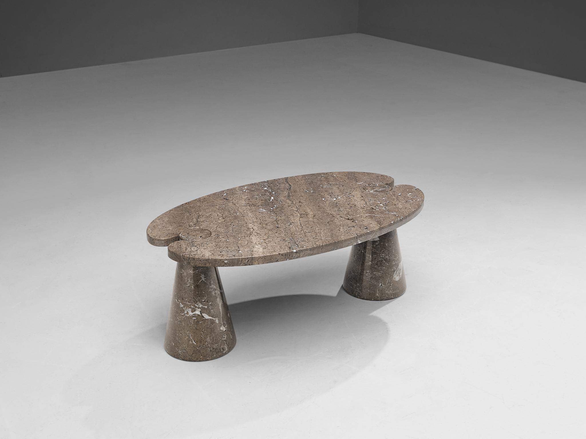 Mid-Century Modern Angelo Mangiarotti ‘Eros’ Coffee Table in Marble