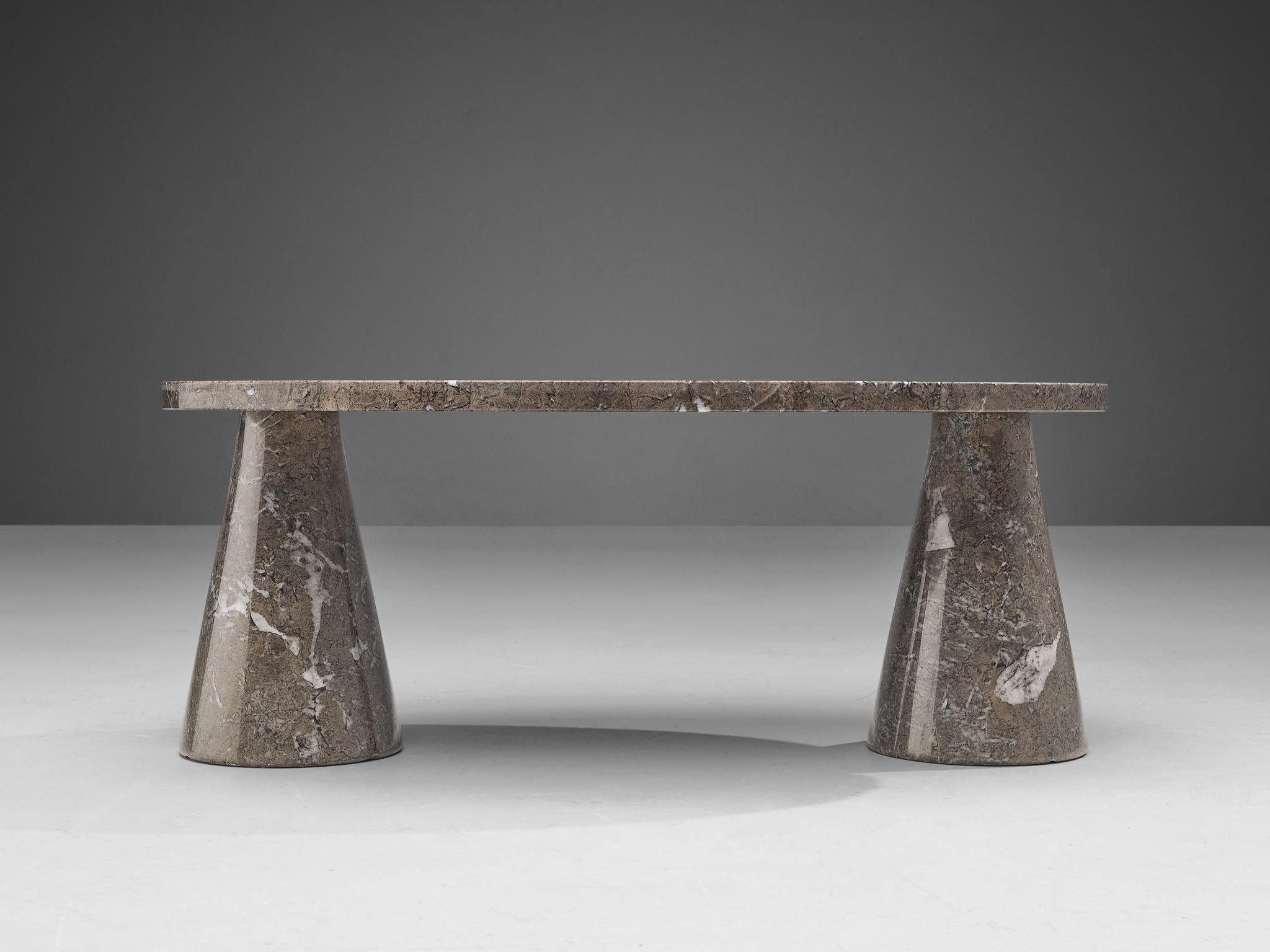 Late 20th Century Angelo Mangiarotti ‘Eros’ Coffee Table in Marble