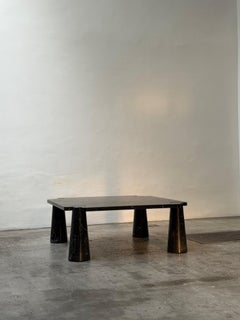 Angelo Mangiarotti, Eros Coffee Table, Skipper Marble 70s Italian Design