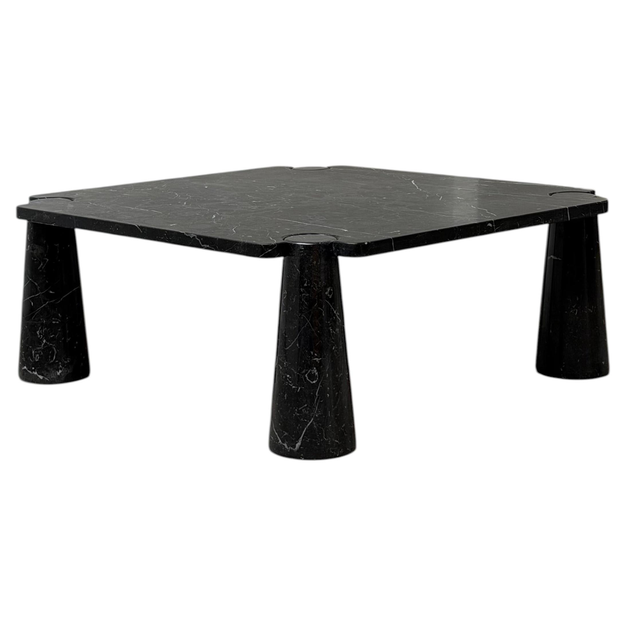 Angelo Mangiarotti, Eros Coffee Table, Skipper Marble 70s Italian Design