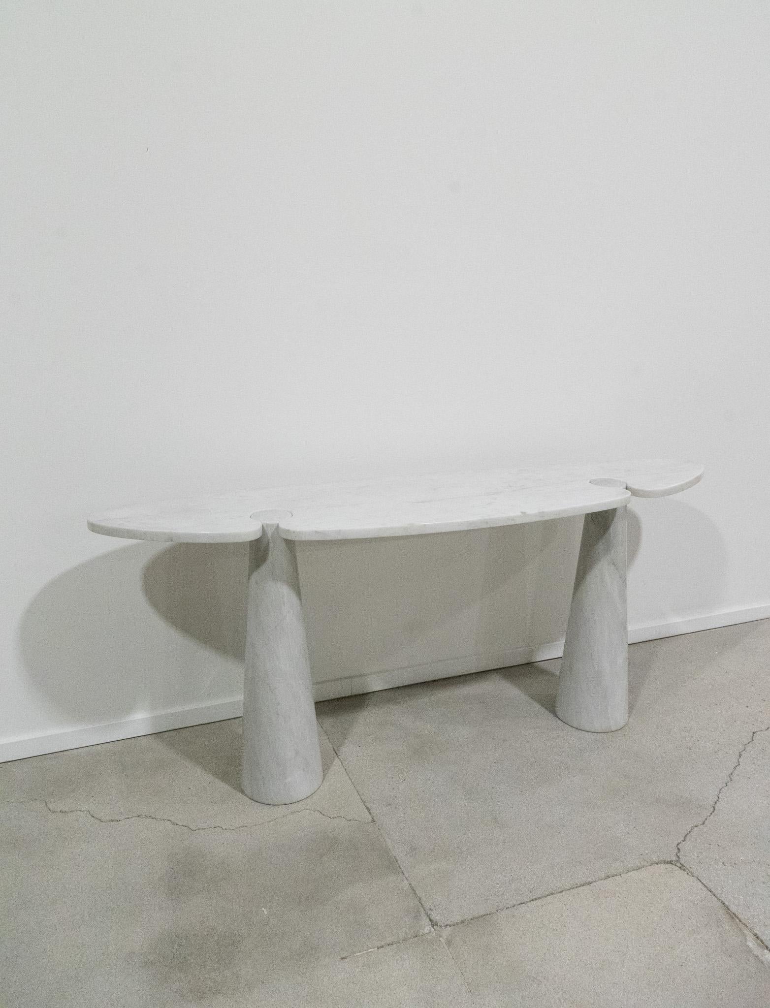 Angelo Mangiarotti Eros Console Table, Italy 1970s  For Sale 4