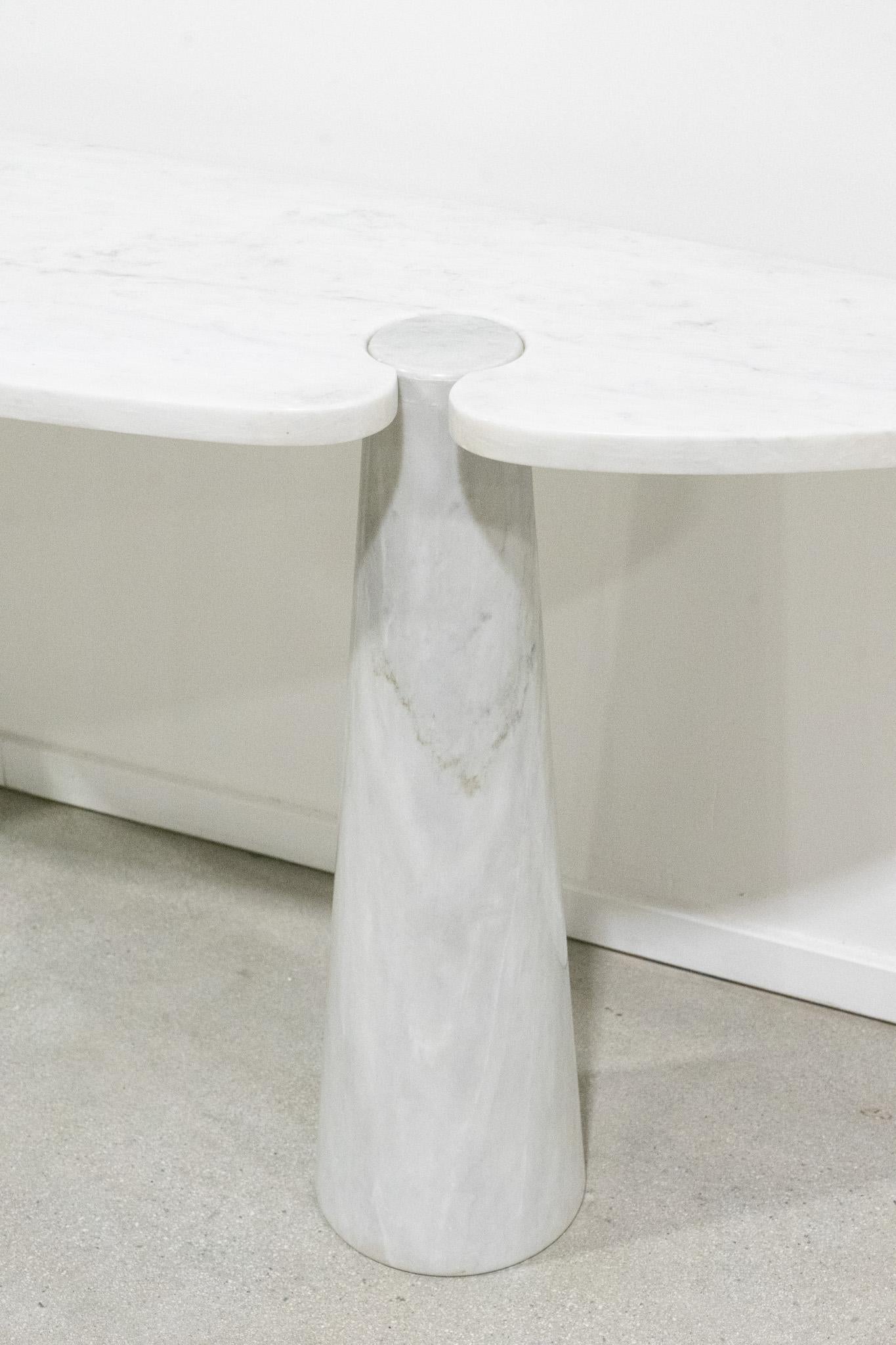 Postmoderne Angelo Mangiarotti Table console Eros, Italie 1970  en vente