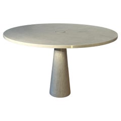 Angelo Mangiarotti Eros Dining Table Carrara Marble