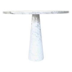 Angelo Mangiarotti Eros for Skipper Carrara Marble Dining or Center Table