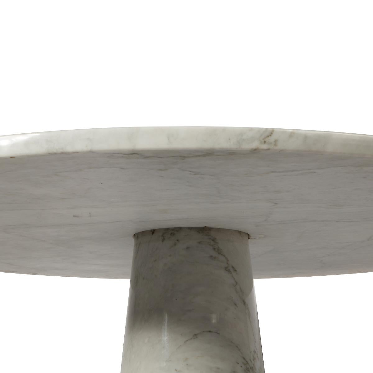 Sculpté Angelo Mangiarotti, « Eros », table de salle à manger en marbre, Skipper, 1970 en vente