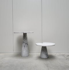 Angelo Mangiarotti Eros Marble Side Tables by Skipper 1970s