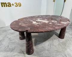 Angelo Mangiarotti "Eros" Oval Marble Dining Table, 1970s
