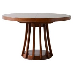 Angelo Mangiarotti extendable wood table