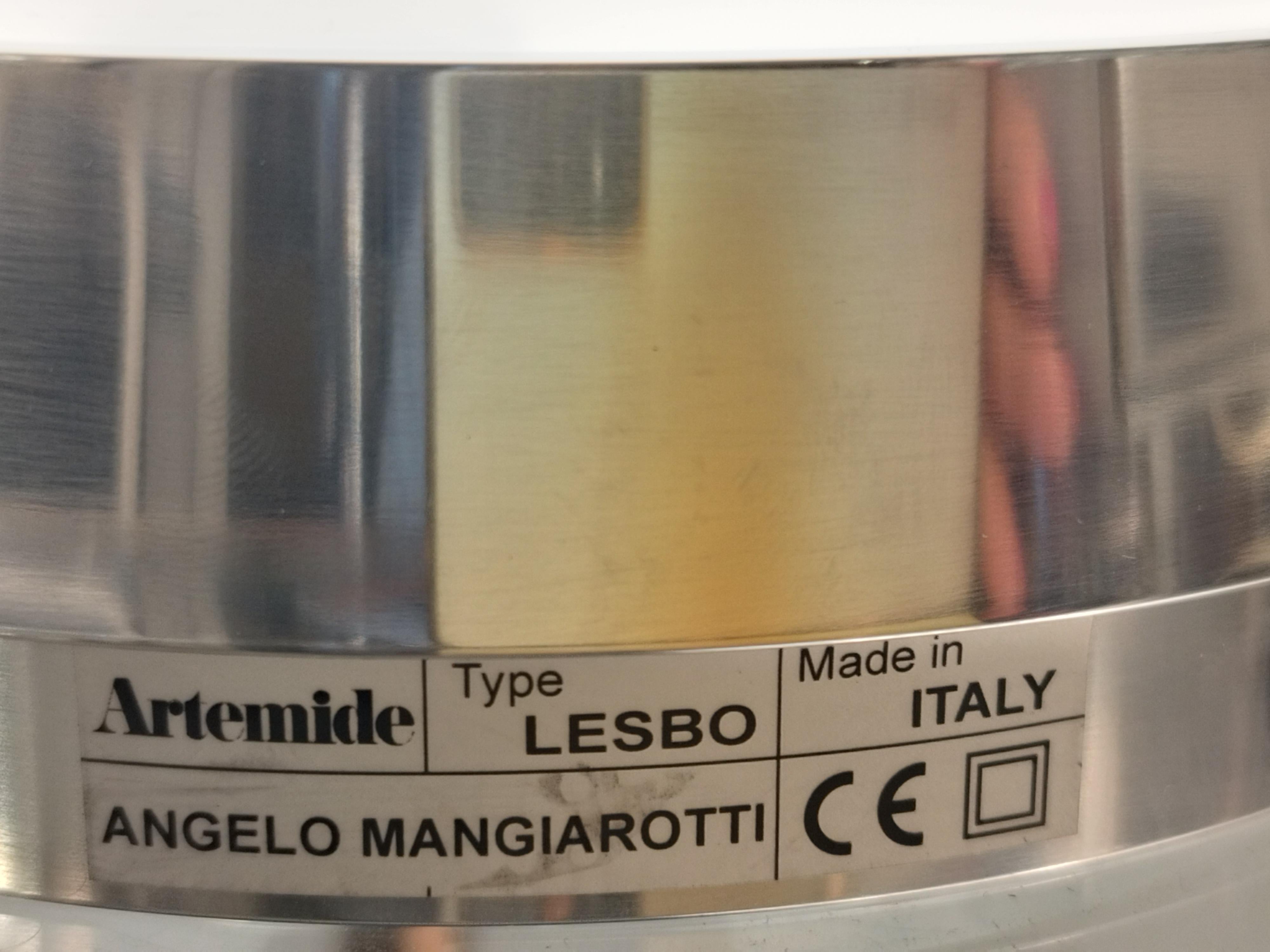 Angelo Mangiarotti für Artemide, Tischlampe „Lesbo“, Italien, 1970er Jahre (Moderne der Mitte des Jahrhunderts) im Angebot