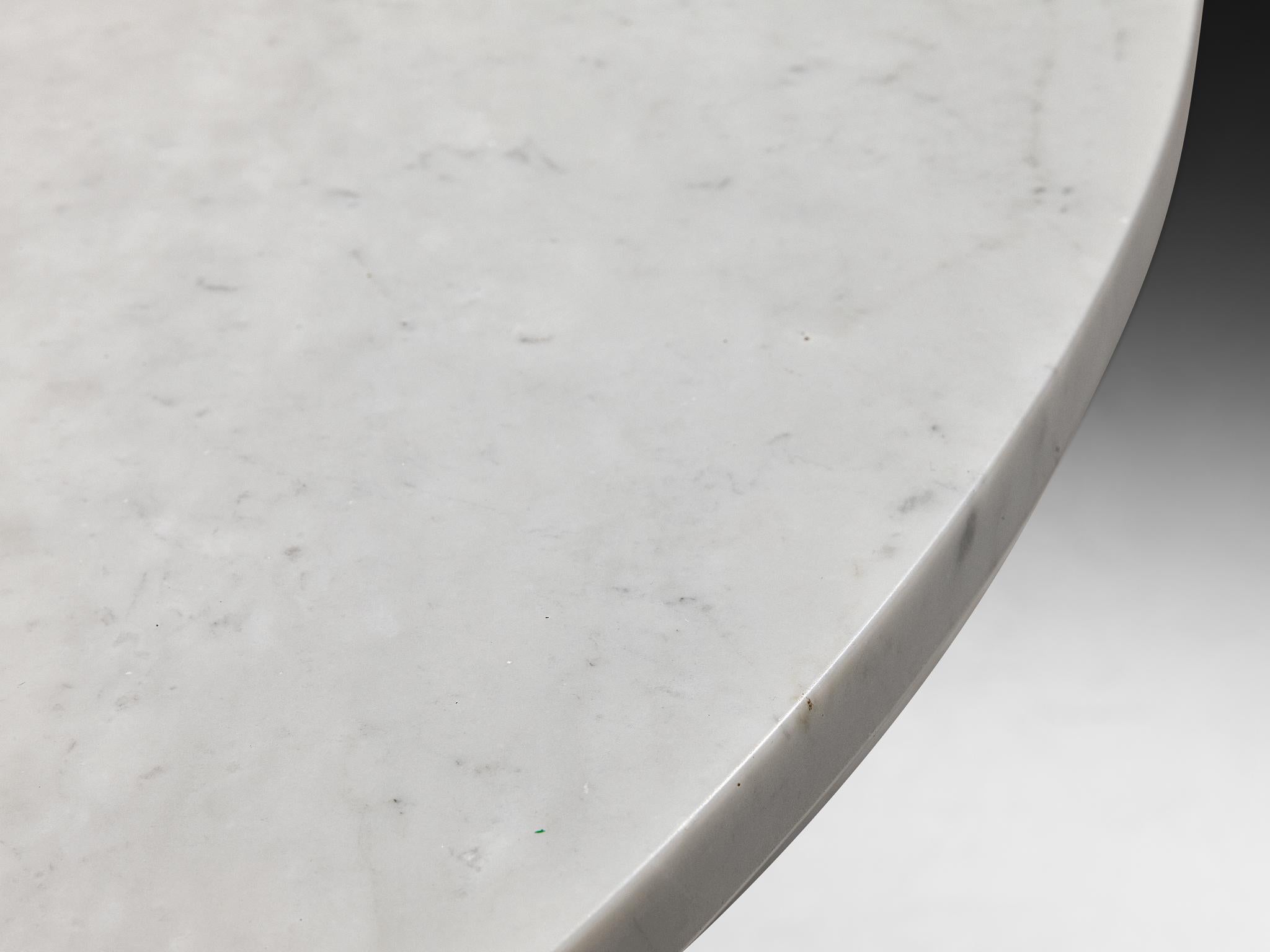 Bronze Table de salle à manger sculpturale 302 Angelo Mangiarotti pour Bernini en vente