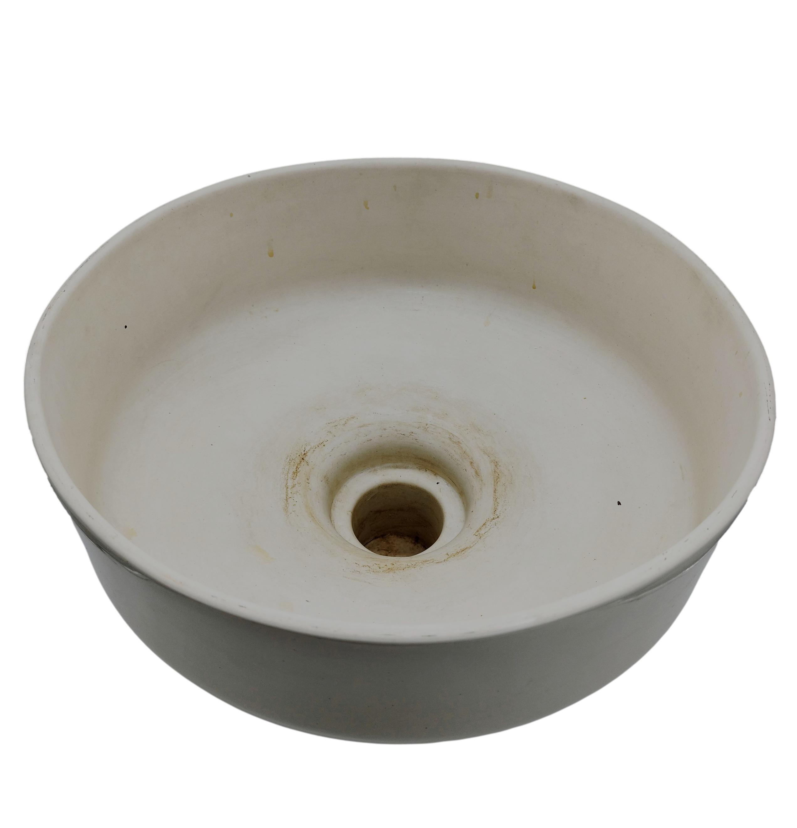 Jardinera de porcelana Angelo Mangiarotti para F.lli Brambilla, Italia, años 60 Moderno de mediados de siglo en venta