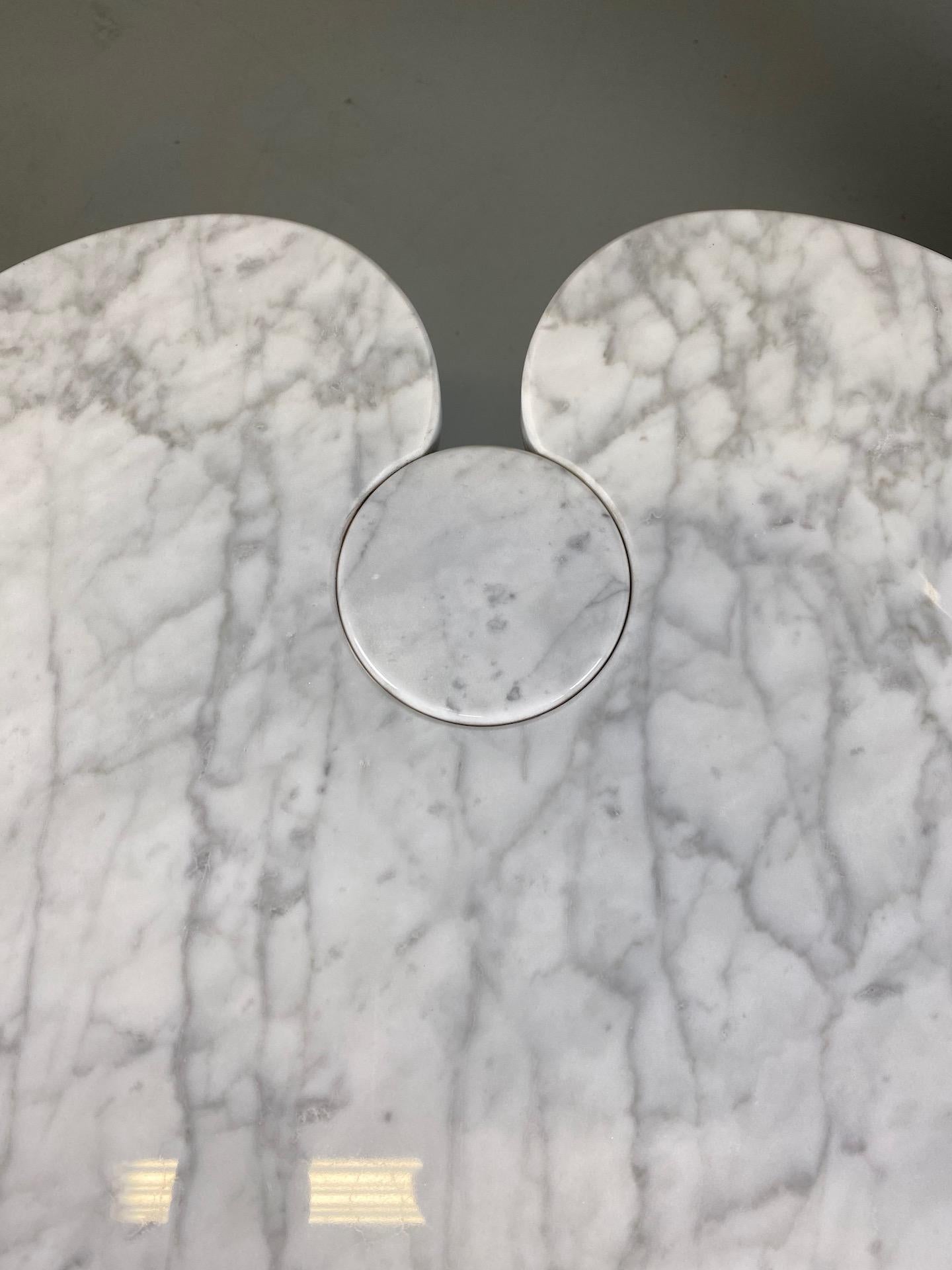 Angelo Mangiarotti for Skipper Carrara Side Table 8