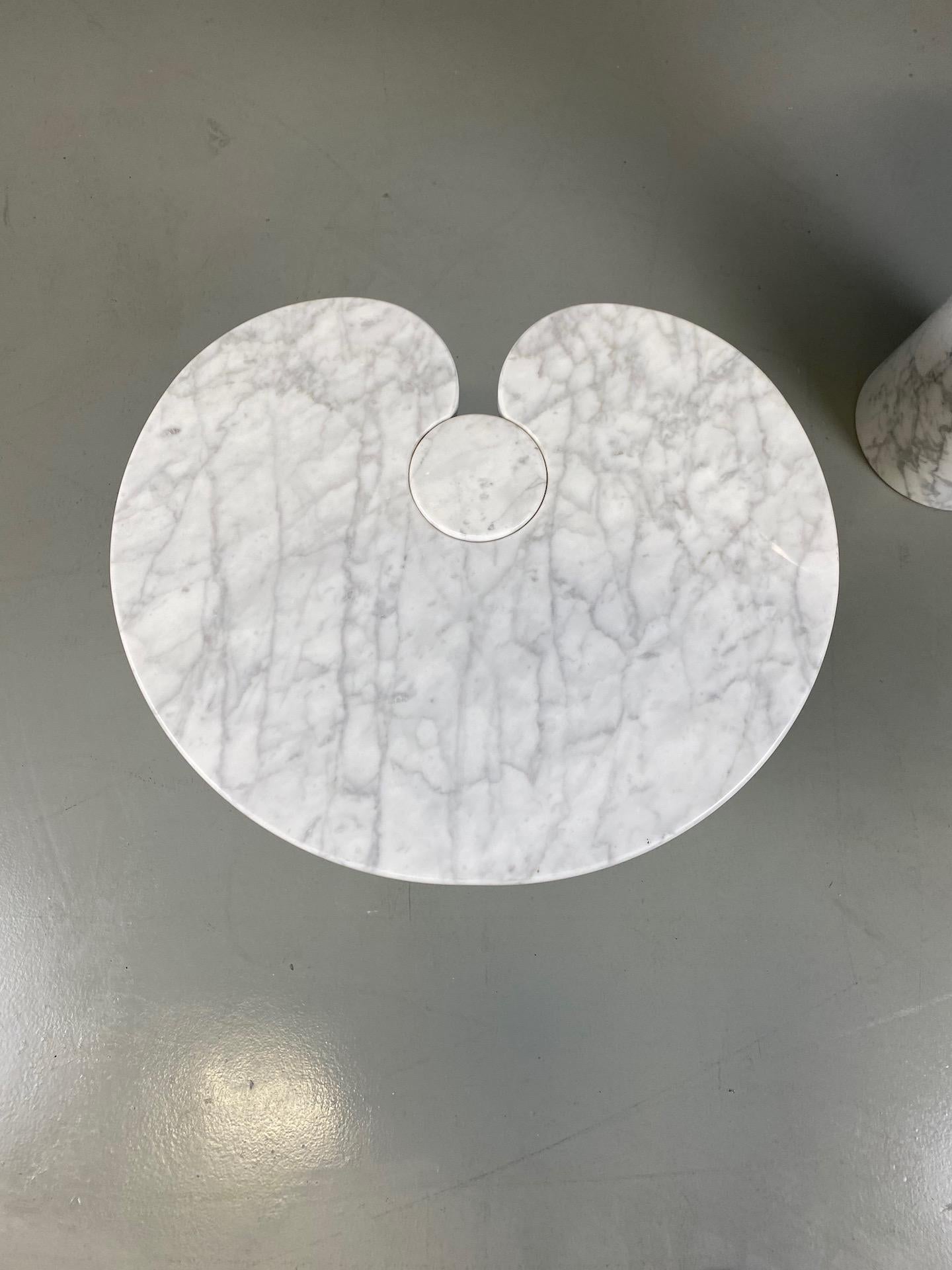 Angelo Mangiarotti for Skipper Carrara Side Table 9