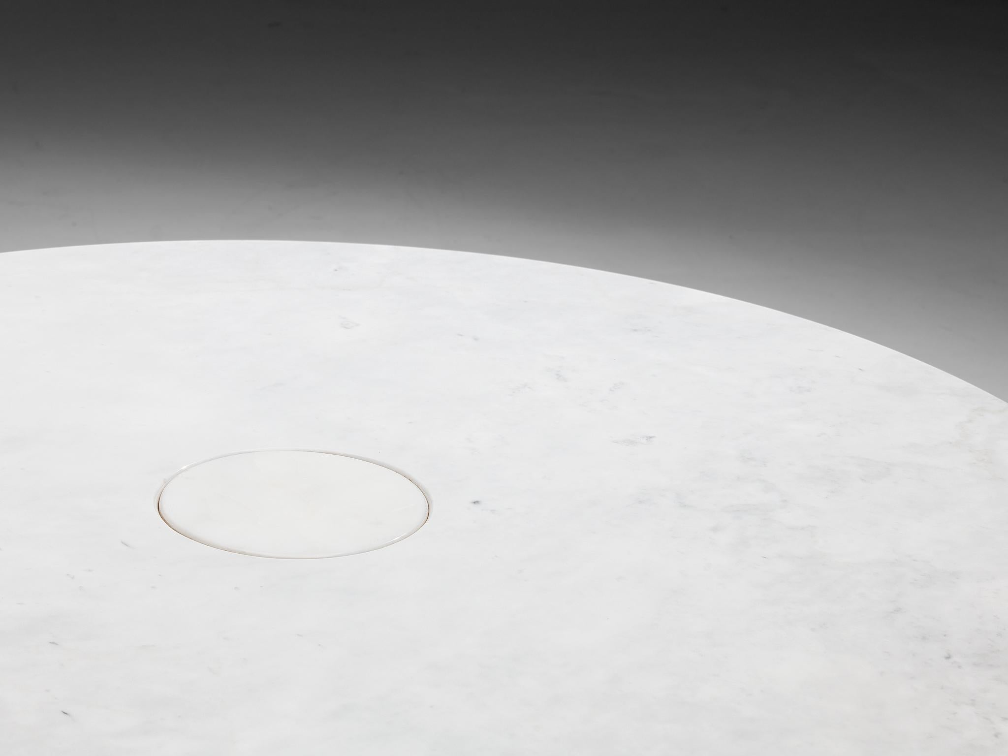 Angelo Mangiarotti for Skipper 'Eros' Dining Table in Carrara Marble 2